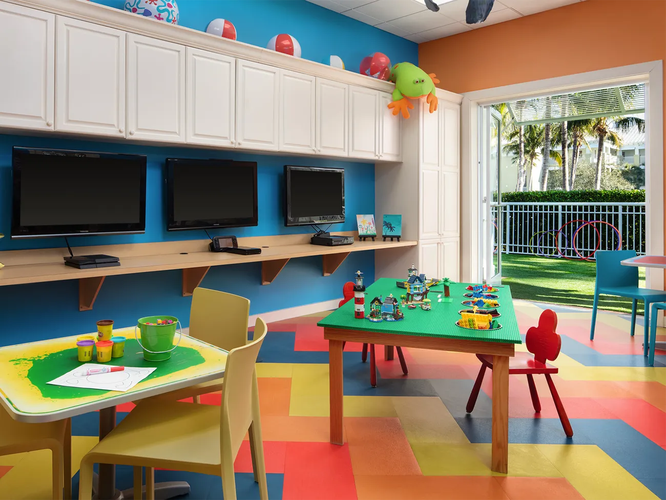 Children's play area in Hyatt Vacation Club at Coconut Cove
