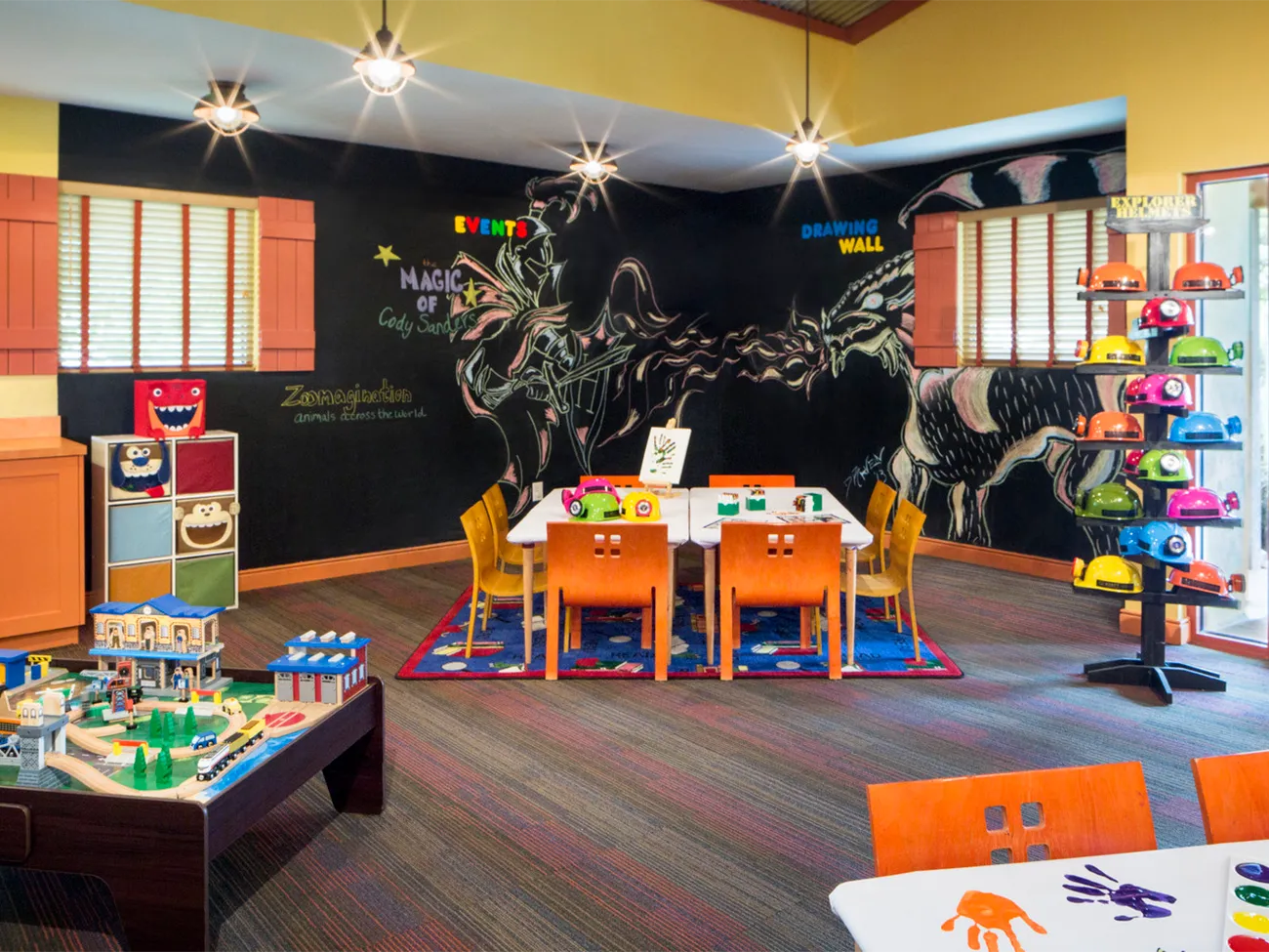 Children's play area in Wild Oak Ranch, San Antonio