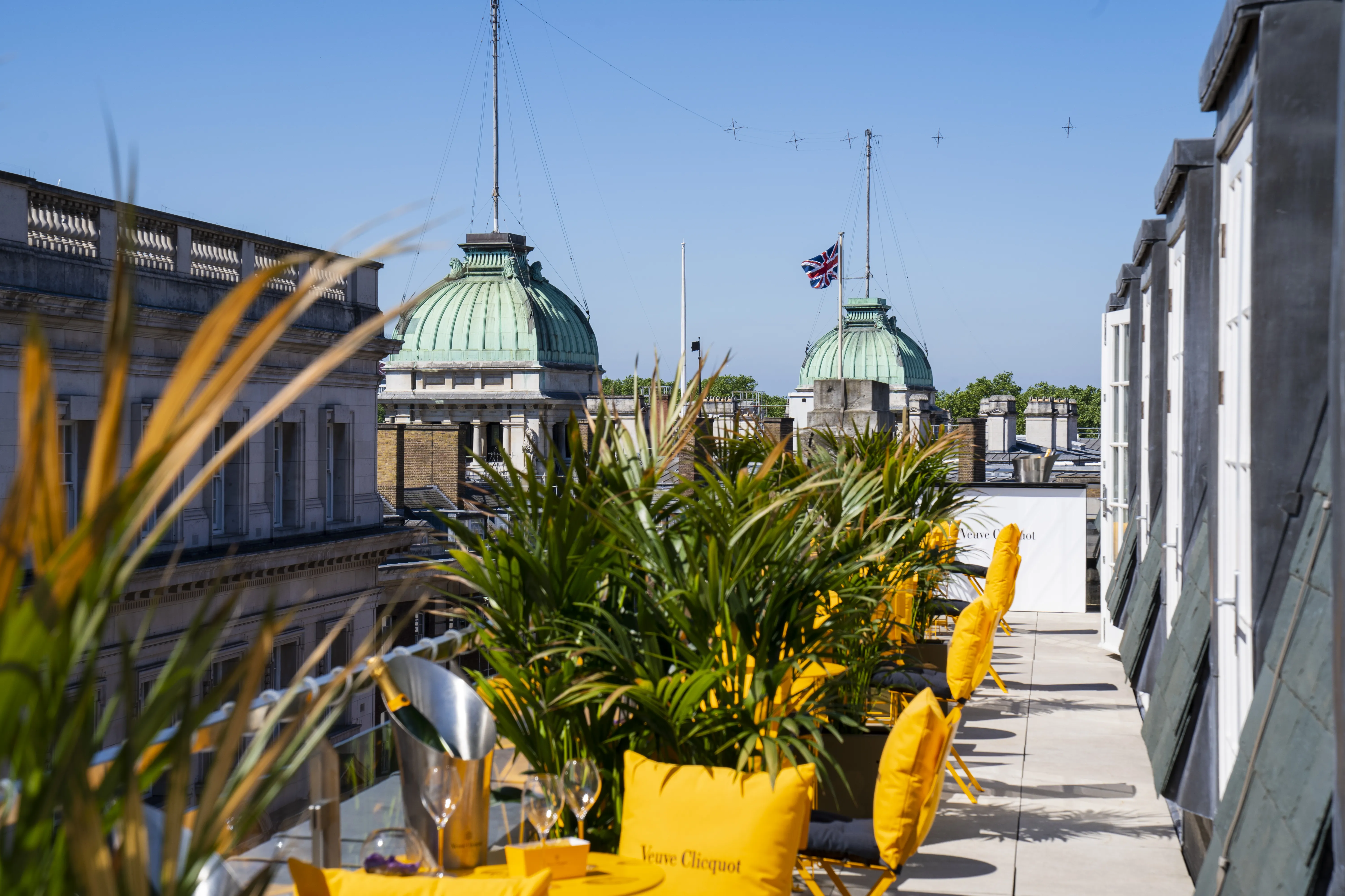 Veuve Clicquot Champagne Terrace in London