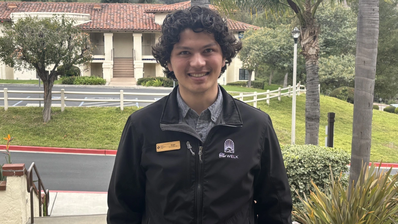 An image of Evan F., Activities Manager at The Welk.