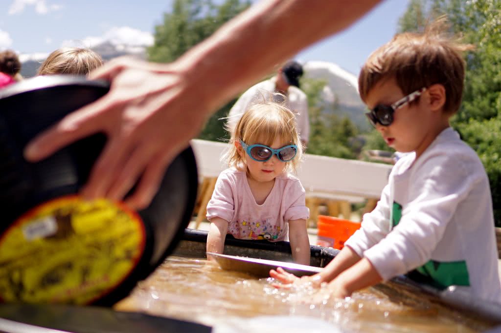 Gold panning