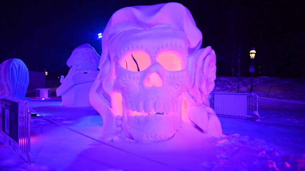 Team Wisconsin Ice Sculpture