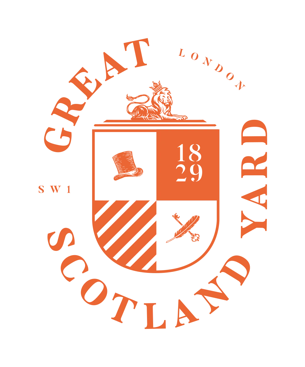 Circular logo for Great Scotland Yard Hotel in color.