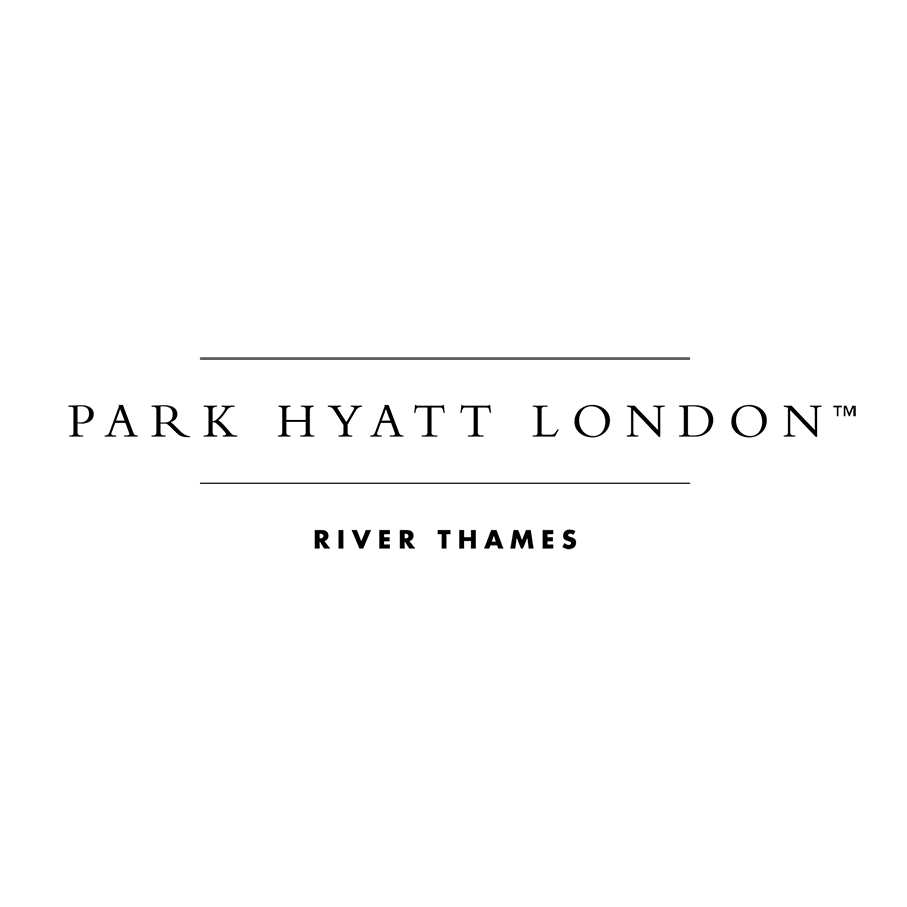 Park Hyatt London River Thames logo in black color